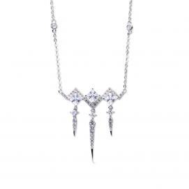 925 Silver Cubic Zirconia Necklace