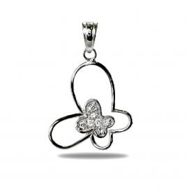 925 silver CZ pendant