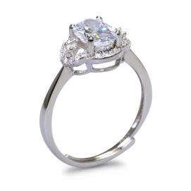925 Silver Cubic Zirconia Ring