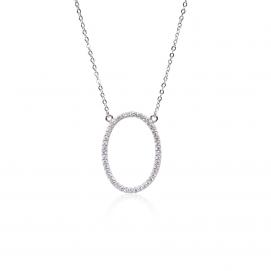925 Silver Cubic Zirconia Necklace