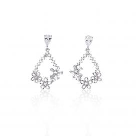 925 Silver Cubic Zirconia Earring