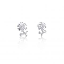 925 Silver Cubic Zirconia Earring